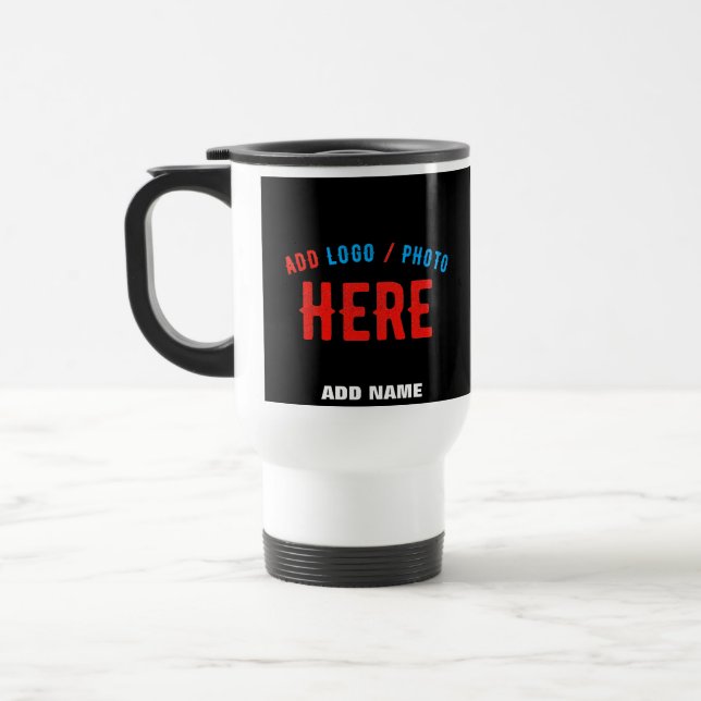 CANECA TÉRMICA NA MODA MODERNO PERSONALIZÁVEL NEGRO VERIFICADO CO (Esquerda)