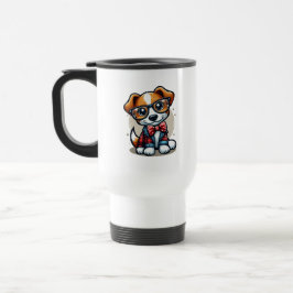 Caneca Térmica Na moda Xadrez Doggo