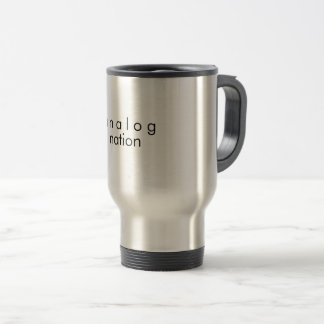Caneca Térmica Nação Analógica Aço Inoxidável