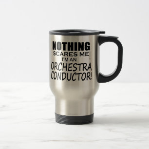 Caneca Térmica Nada sustos mim condutor de orquestra