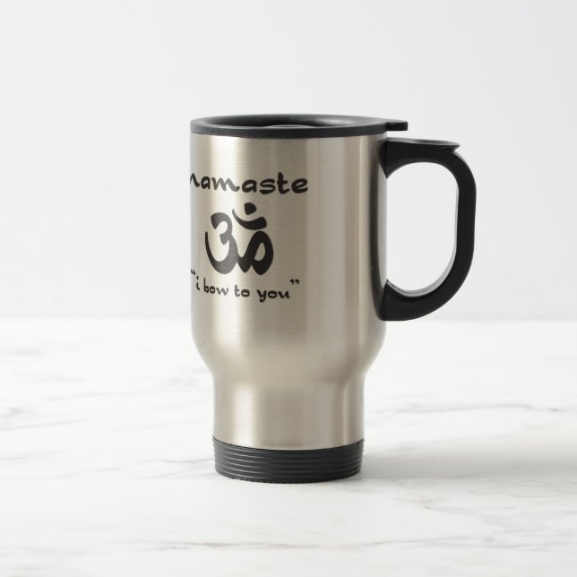 Caneca Térmica Namaste - Eu Arco Para Você (Direita)