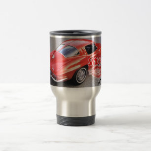 Caneca Térmica Namorados Vermelho Janela Dividir Clássica