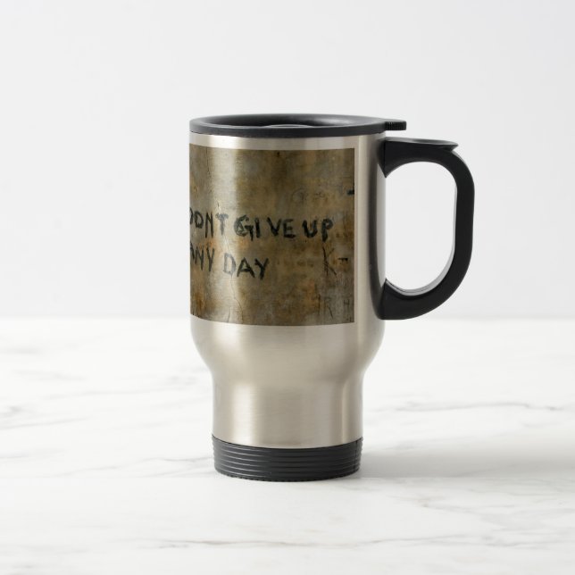 Caneca Térmica Não desista de qualquer dia - Mug (Direita)