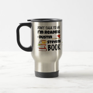 Caneca Térmica Não fale que estou lendo um livro do Dustin Steven