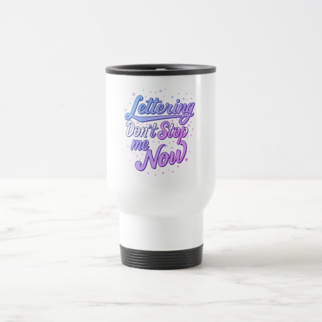 Caneca Térmica Não me pare agora: Retro Vibes Edition (Centro)