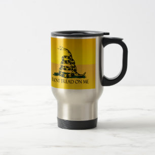 Caneca Térmica Não pisque em mim, sinalizador amarelo Gadsden