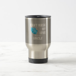 Caneca Térmica Não Posso Mascarar Meu Amor Pelo Meu Tio Dar Engra
