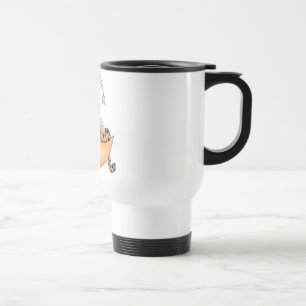 Caneca Térmica Nap de Moon Cat