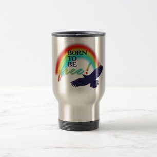 Caneca Térmica Nascer A SER LIVRE