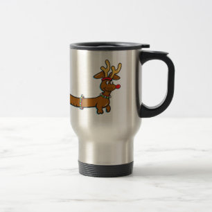 Caneca Térmica Natal Dachshund