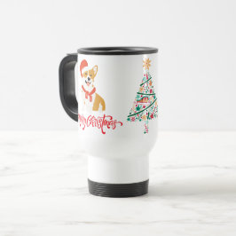 Caneca Térmica Natal de Cachorrinho