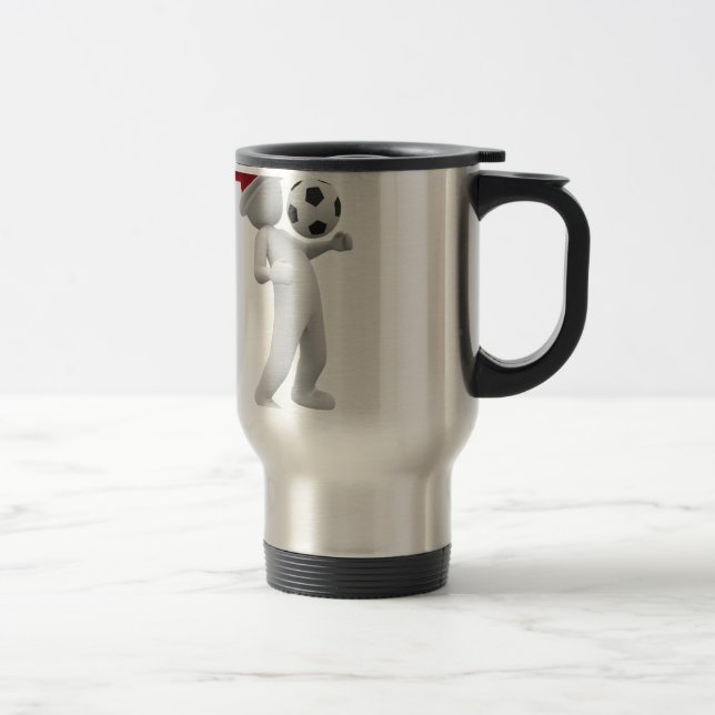 Caneca Térmica natal de futebol (Direita)