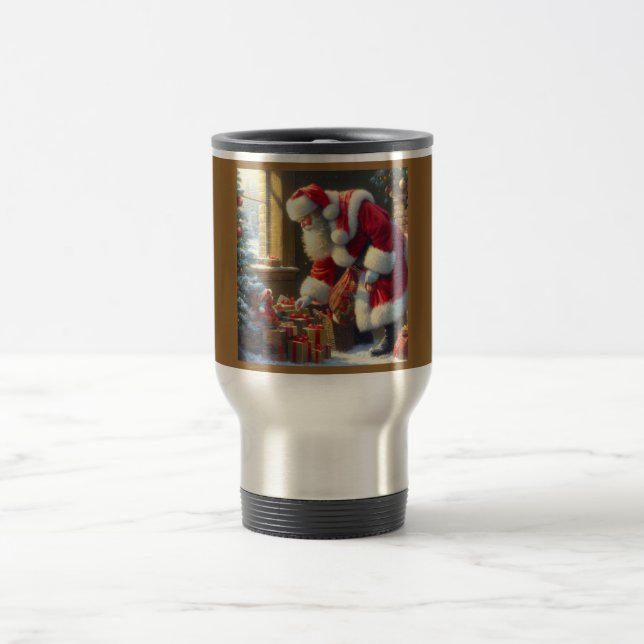 Caneca Térmica Natal Papai Noel 3 (Centro)