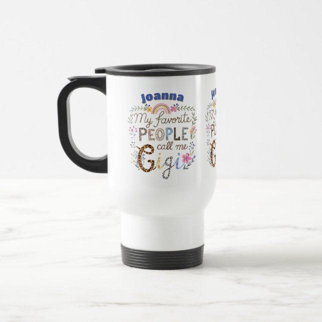 Caneca Térmica Natal personalizado do Dia de as mães GIGI (Esquerda)
