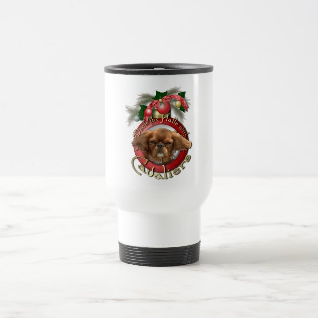 Caneca Térmica Natal - plataforma os salões - Cavaliers - rubi (Centro)