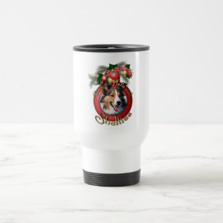 Caneca Térmica Natal - plataforma os salões - Shelties