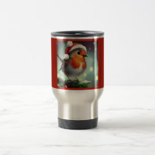 Caneca Térmica Natal Robin 2
