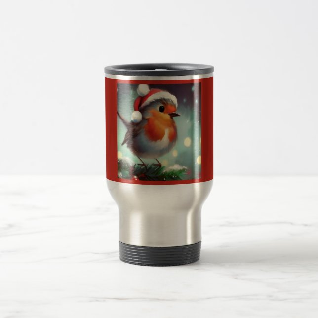 Caneca Térmica Natal Robin 2 (Centro)