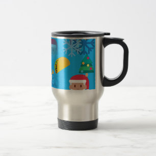Caneca Térmica natal taco emoji