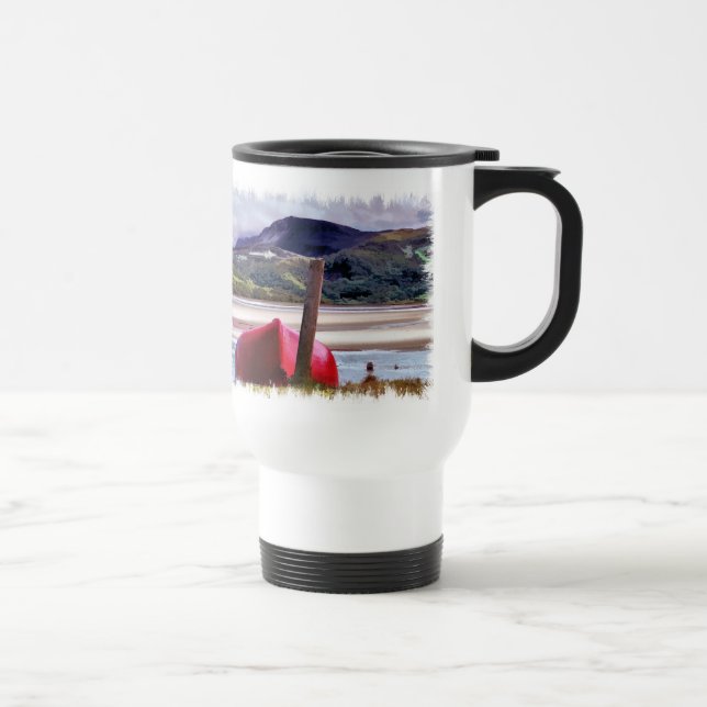 CANECA TÉRMICA NAVIO E PAISAGEM DE MONTANHA (Direita)
