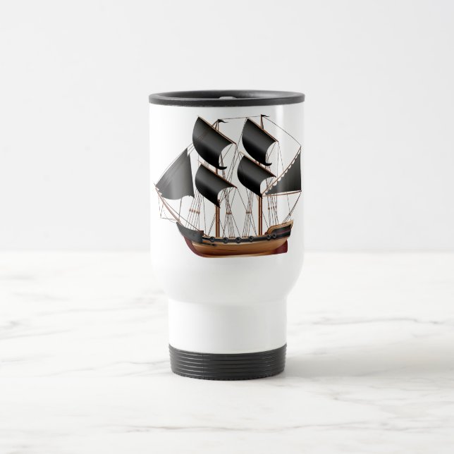 Caneca Térmica Navio Pirata (Centro)
