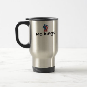Caneca Térmica Nenhum Rei na América Clássico Minimal Limpo