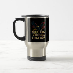 Caneca Térmica Nenhum Rei na América desde 1776 Patriótico