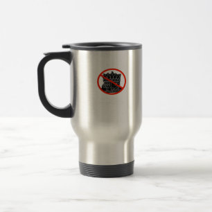 Caneca Térmica Nenhum Rei Nos EUA América Diz Sem Rei Clássico Re