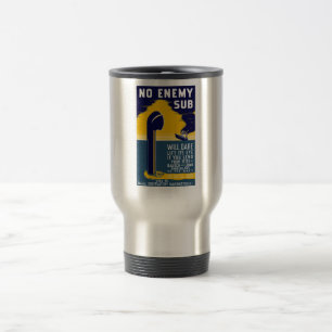 Caneca Térmica Nenhum sub inimigo ousará o elevador seu olho