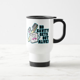 Caneca Térmica Nenhuma cavidade sai de vivo