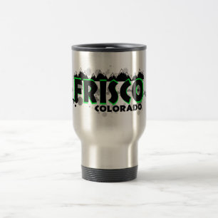 Caneca Térmica Neon green grunge Frisco Colorado