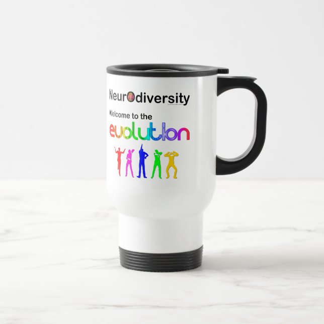 Caneca Térmica Neurodiversidade Bem-vindo à Evolução (Direita)