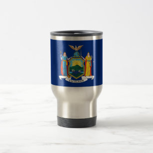 Caneca Térmica New York Flag, The Empire State, American Colonies