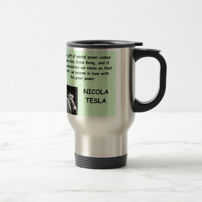 Caneca Térmica Nicola Tesla (Direita)