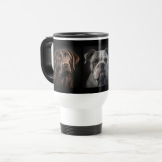 Caneca Térmica Niedlicher Haustier Hund 3 Foto kundenspezifisch