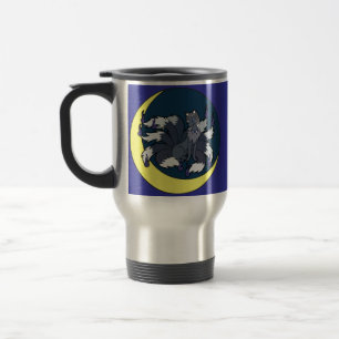Caneca Térmica Nine Tailed Silver Fox (Kitsune)
