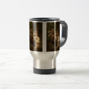 Caneca Térmica Ninfas e Sátiro por William-Adolphe Bouguereau