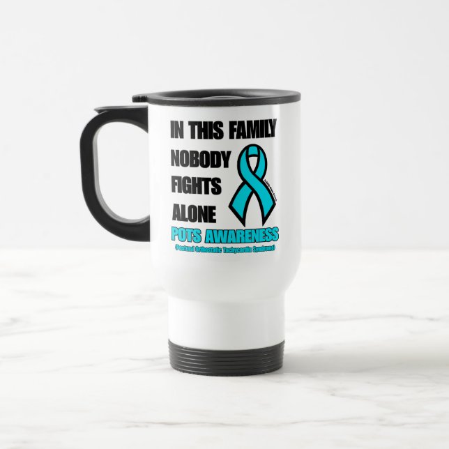 CANECA TÉRMICA NINGUÉM LUTA SOZINHO...POTES (Esquerda)