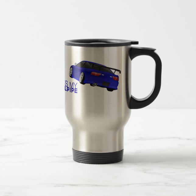 Caneca Térmica Nissan s13 (180sx/200sx/240sx) - Azul (Direita)