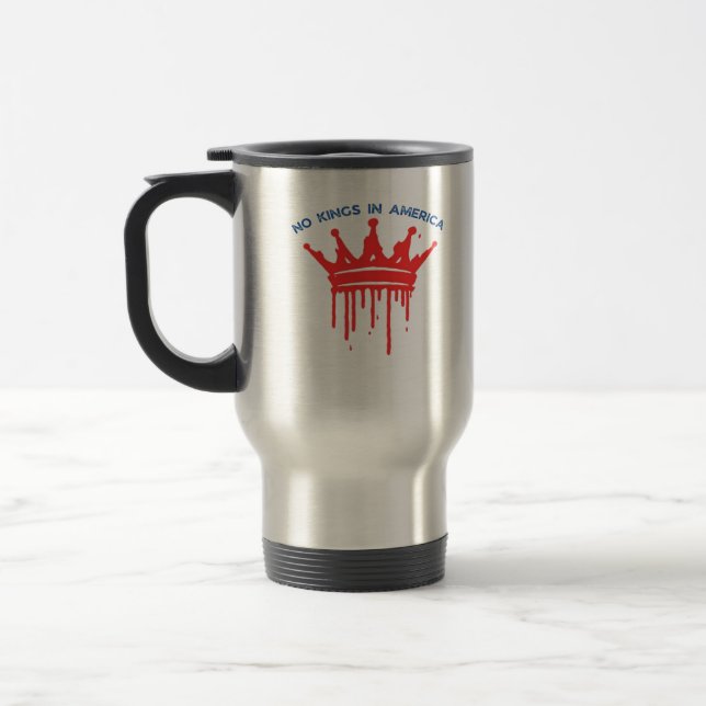 Caneca Térmica No Kings In America II Clássico (Esquerda)