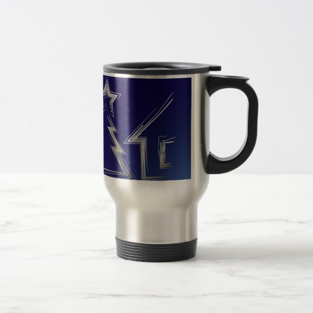 Caneca Térmica Noite de Natal do Sapphire (Direita)
