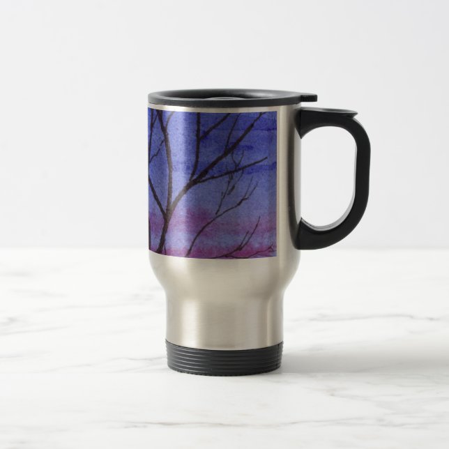 Caneca Térmica Noite Elegante (Direita)