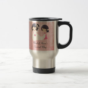 Caneca Térmica Noiva e madrinha de casamento