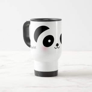 Caneca Térmica Nome bonito do costume do urso de panda dos
