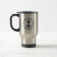 Nome de Barco Âncora Náutica Personalizado