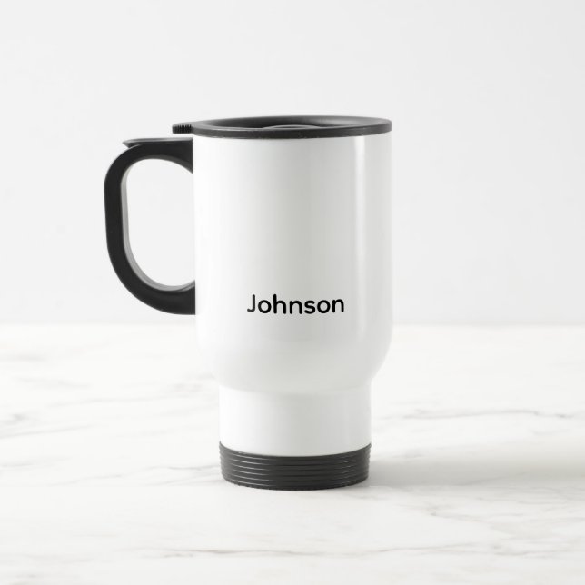 Caneca Térmica Nome Personalizado (Esquerda)