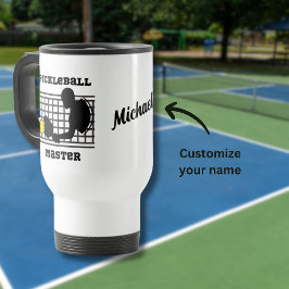 Caneca Térmica Nome personalizado do vencedor do jogador de seleç