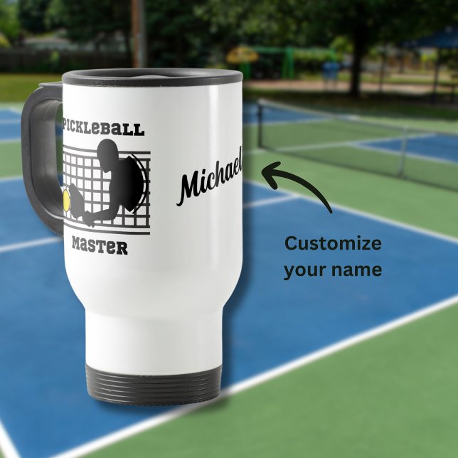 Caneca Térmica Nome personalizado do vencedor do jogador de seleç (Criador carregado)