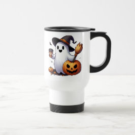 Caneca Térmica Nome personalizado Halloween