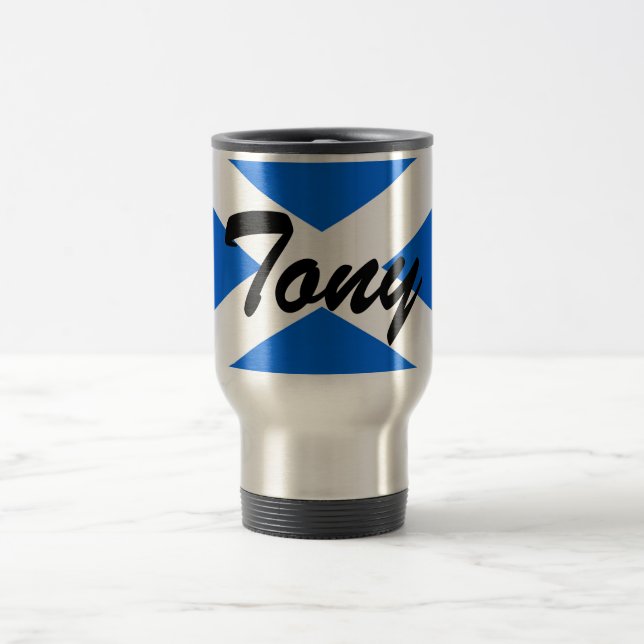 Caneca Térmica Nome Personalizado Marca Escocês Mugcn (Centro)